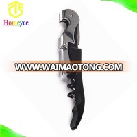 New multifunctional stainless steel metal corkscrew wine beer bottle cap opener promotion