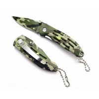 Mini Gift Pocket Knife Promotion Pocket Knife in Plastic Handle with Key Chain