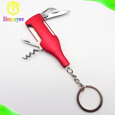 New design mini keychain wine opener