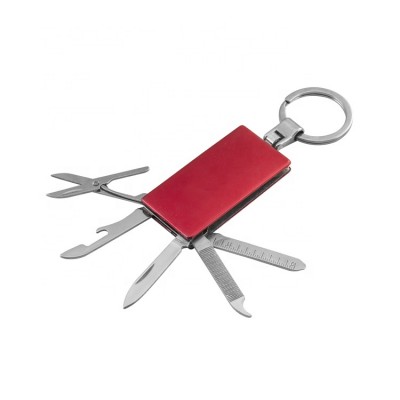 5 IN 1 Multi function knife scissors bottle opener pocket tool outdoor key chain multi tool